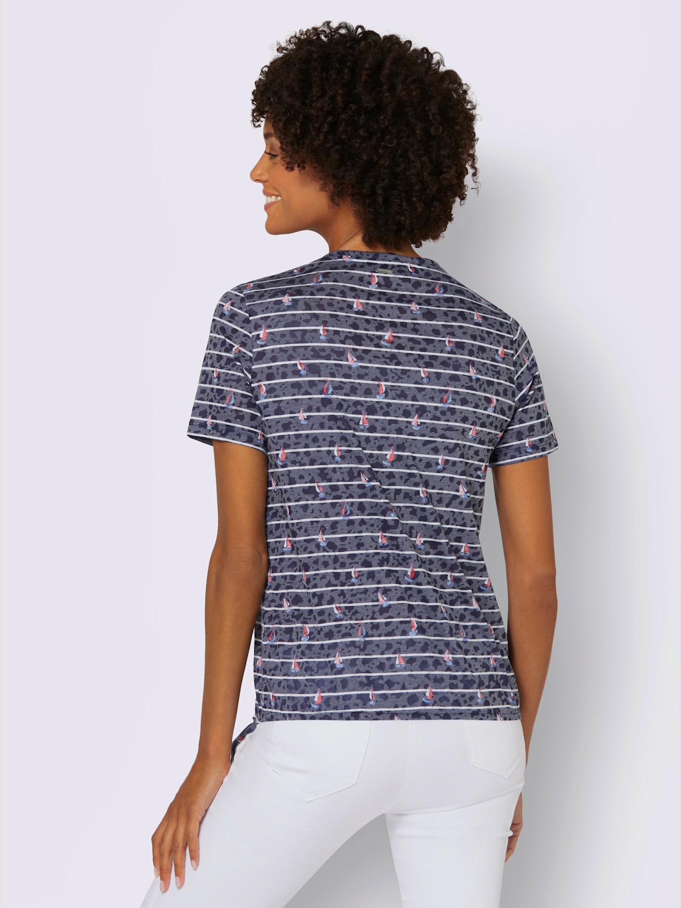 T-shirt avec viscose