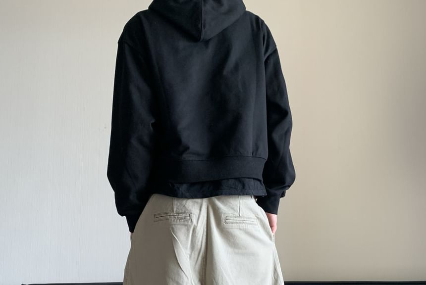 rinkoplan - Mid Rise Cargo Shorts met Zakdetail