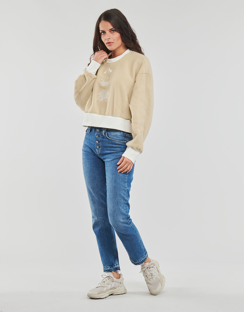 adidas Originals - GRAPHIC SWEATER - beige magique