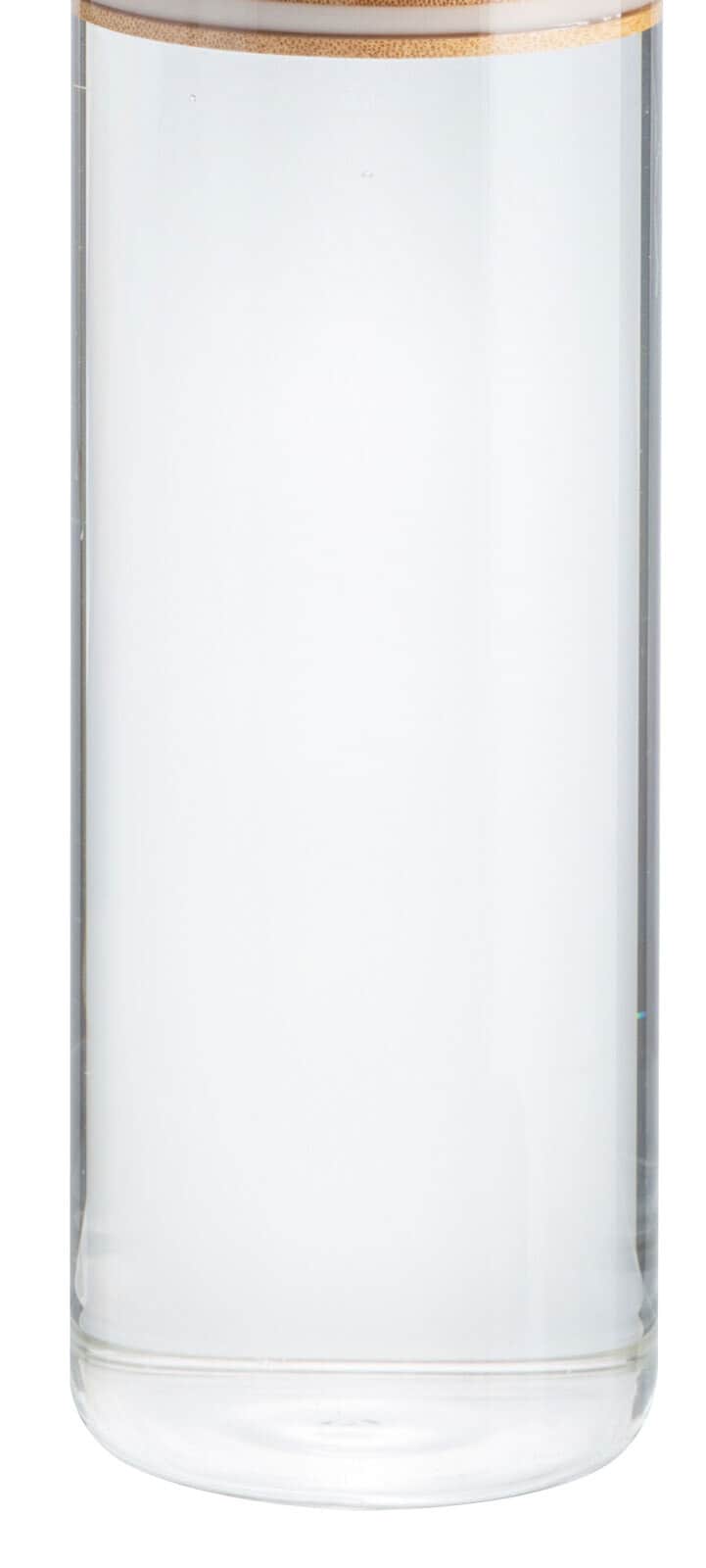 Vorratsglas 1800 ml Borosilikatglas/Bambus