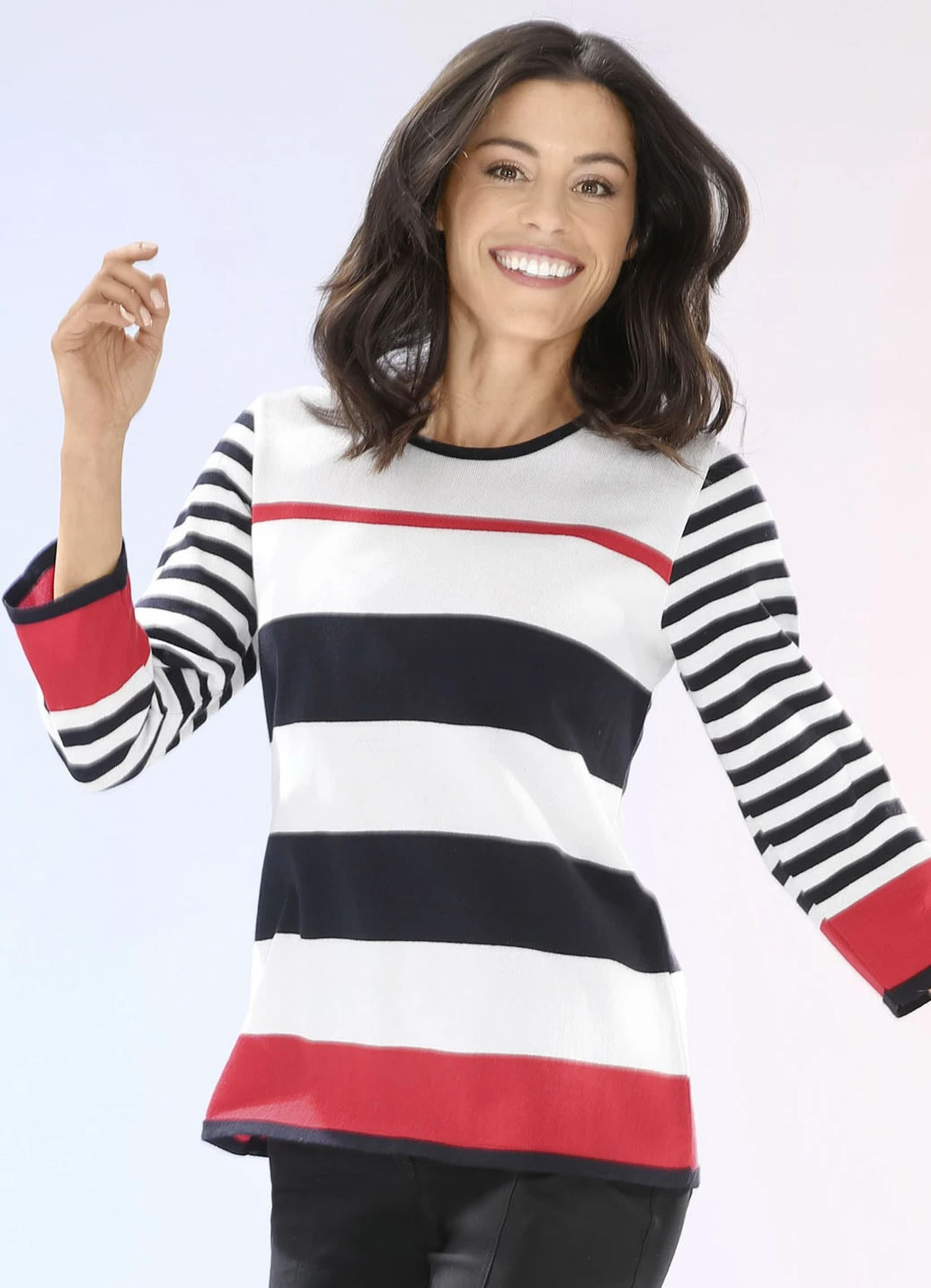 Pullover mit weichem Griff