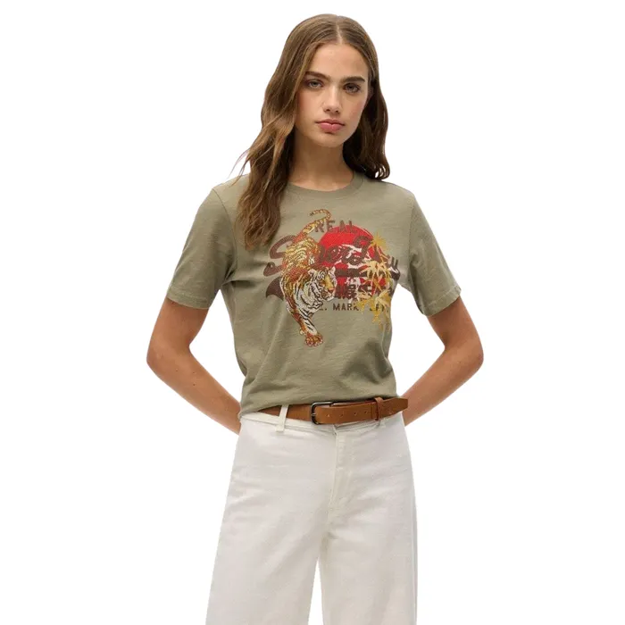 Superdry Vintage Logo Tokyo Relaxed Shirt Dames