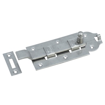 Rolschuif met Bocht RVS 140 mm