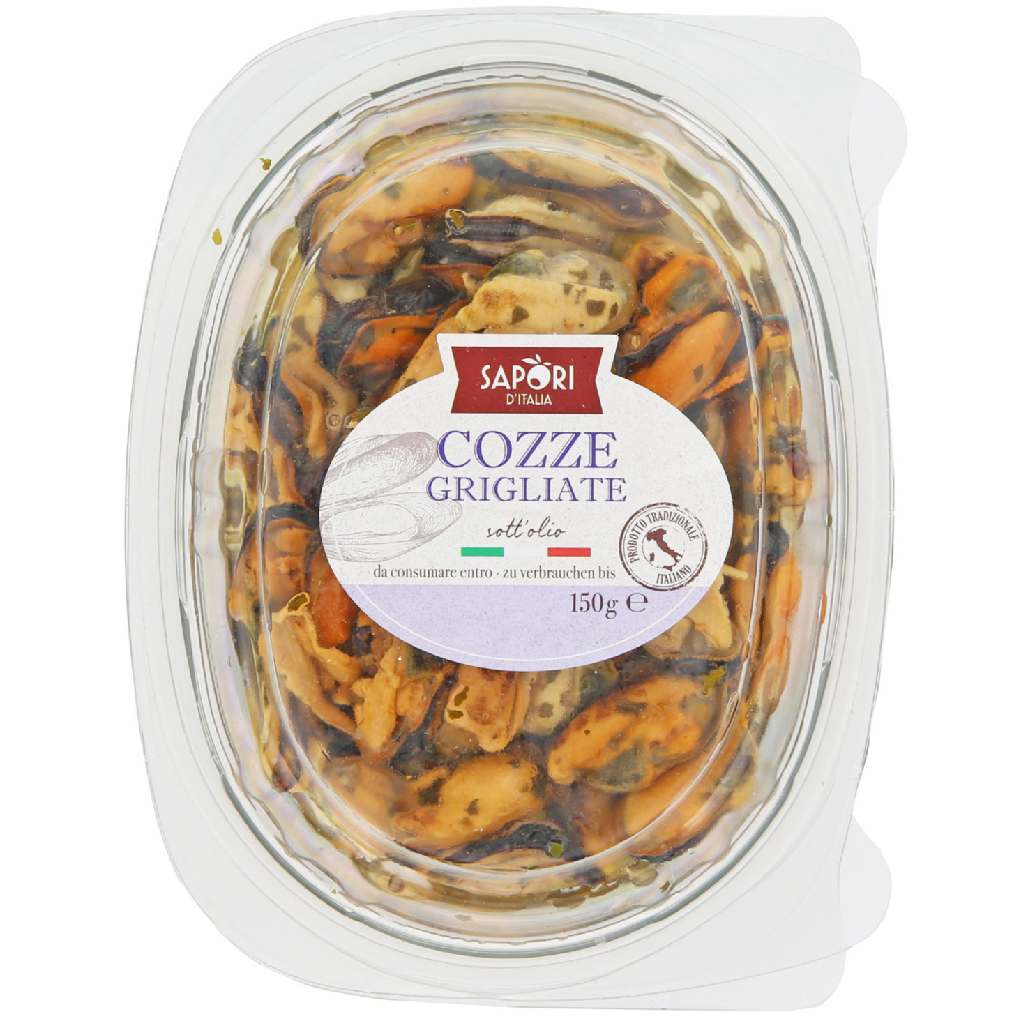 Sapori d'Italia gegrillte Miesmuscheln
