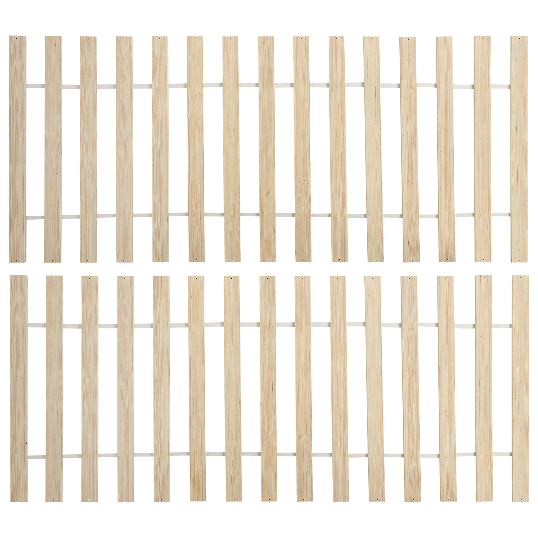 Beliani-CARNAC -Tweepersoonsbed-Lichtbruin-160 x 200 cm-Rubberhout