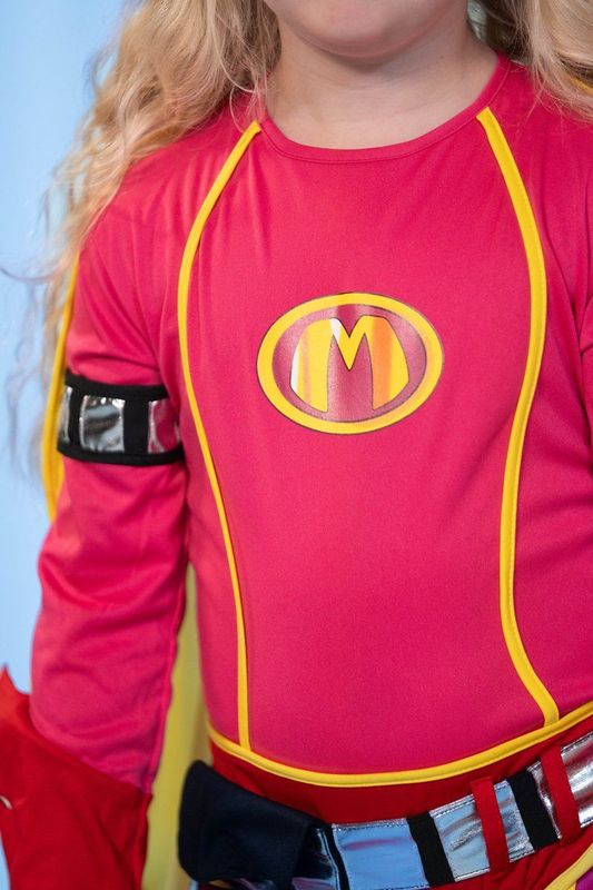 Studio 100 - Mega Mindy - Verkleedpak - Rood - Polyester