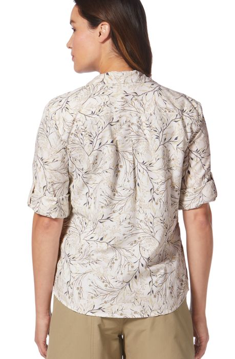 Expedition II Print 3/4 Sleeve Women dameskjorte