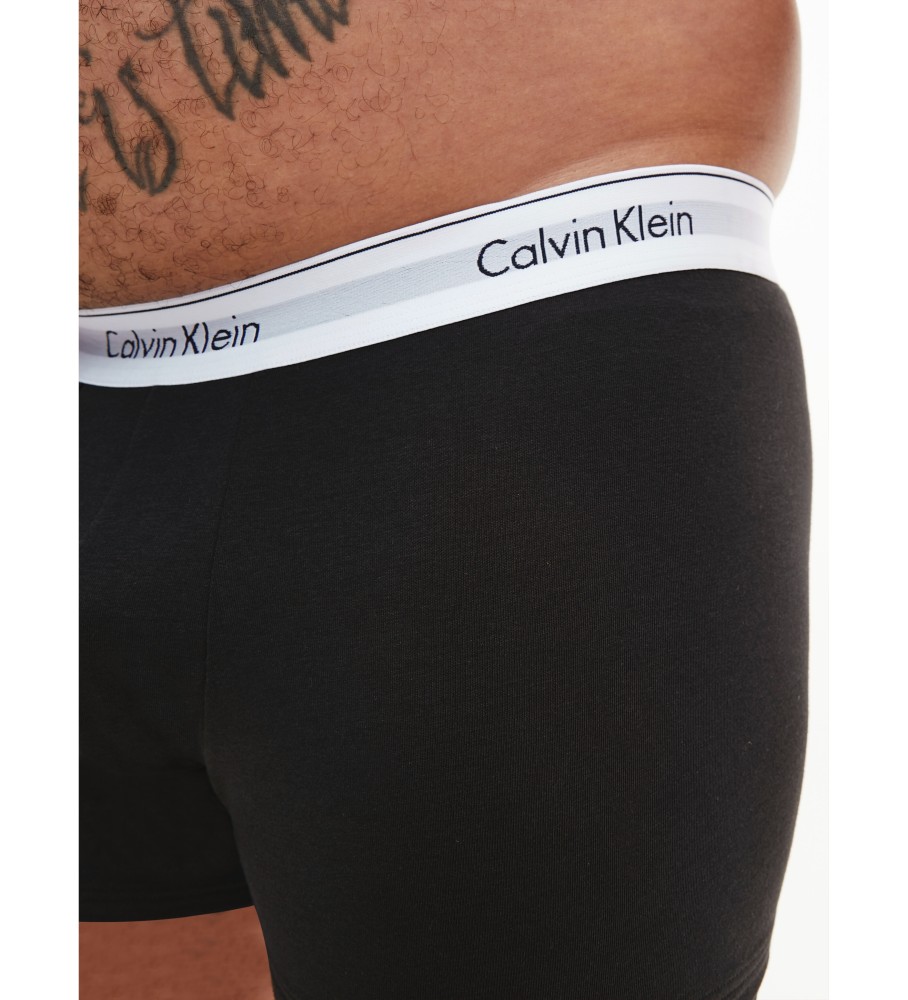 Conjunto de 3 Cuecas Calvin Klein Tamanho Grande
