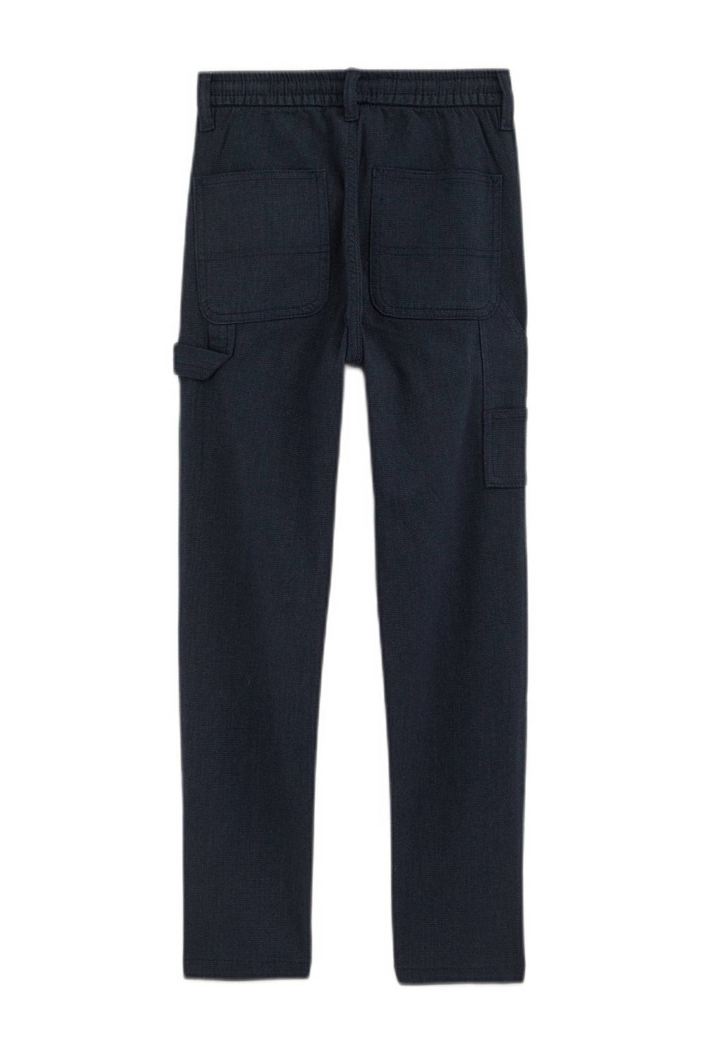 WE Fashion broek donkerblauw