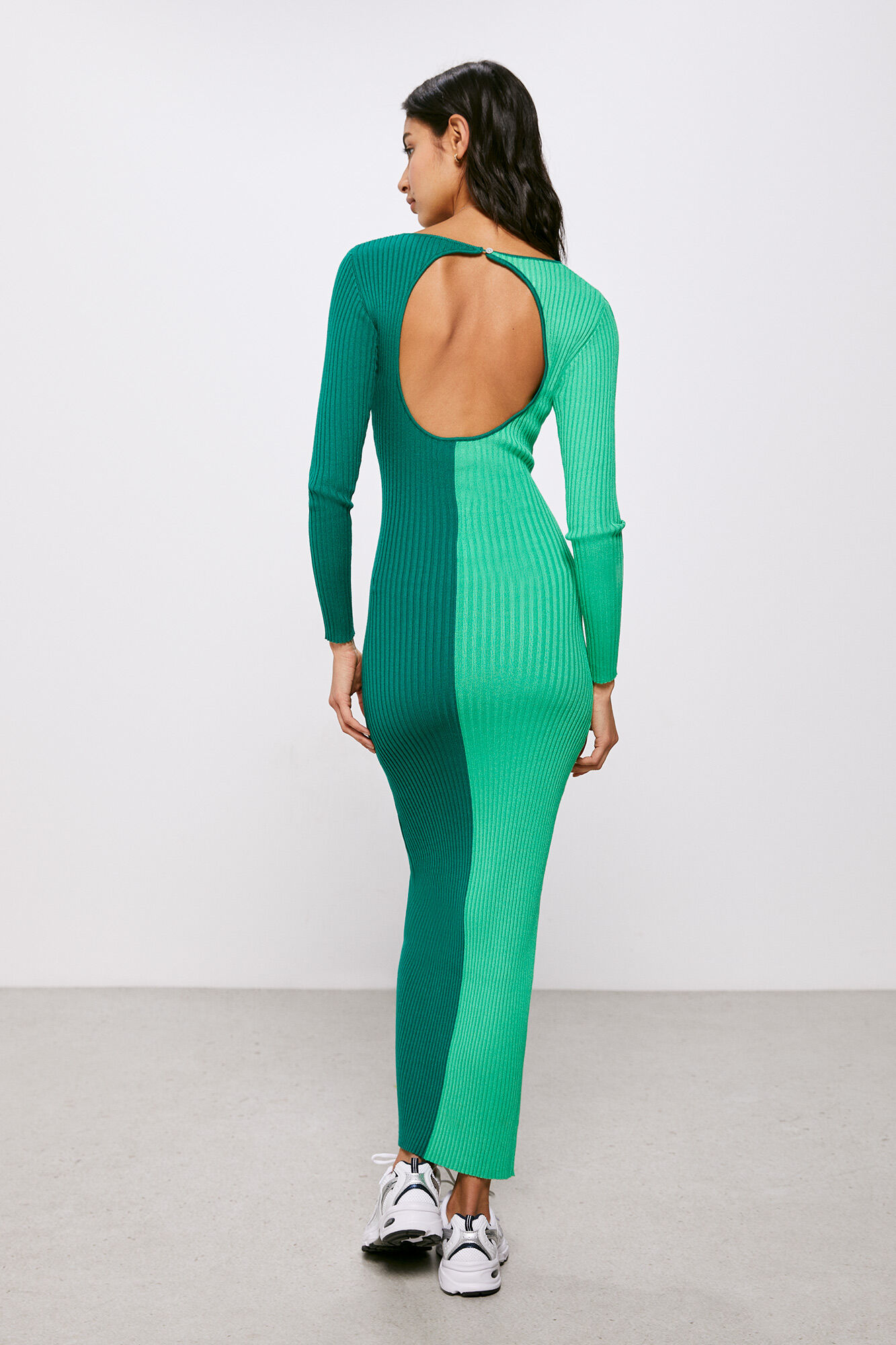 Vestido Meia Lua - azul