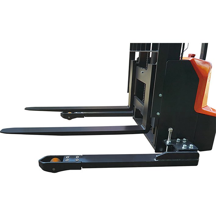 Gerbeur électrique lithium longerons encadrants capacité 1200 kg levée 1514 mm