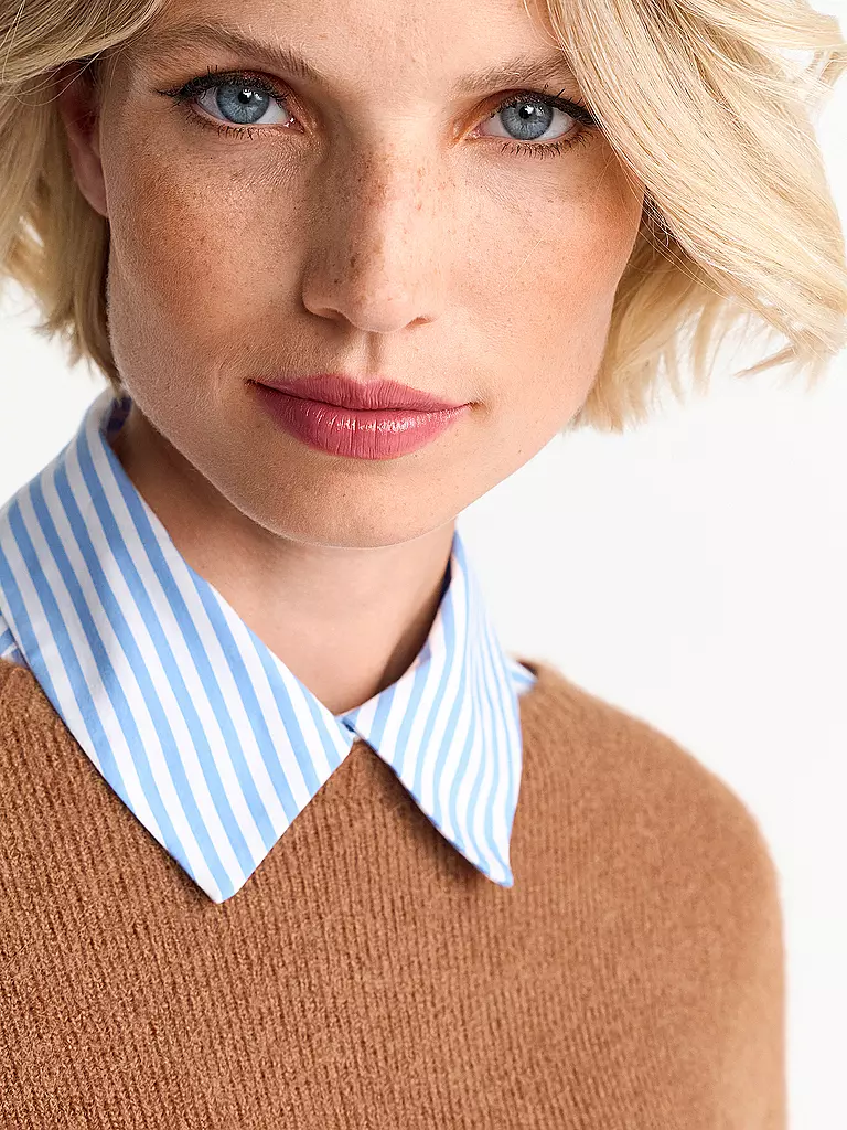 RICH & ROYAL Pullover braun