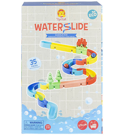 Tiger Tribe Badespielzeug - Marble Lauf Waterslide - ECO - 35 Te