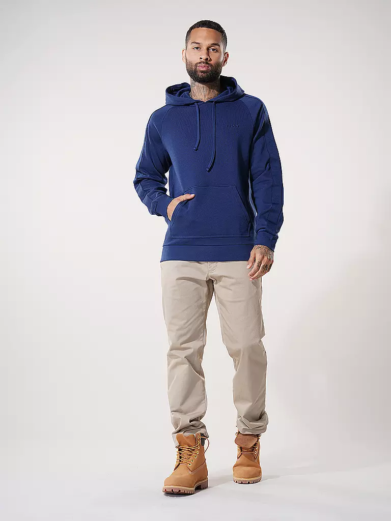 HUGO Loungewear Kapuzensweater - Hoodie dunkelblau
