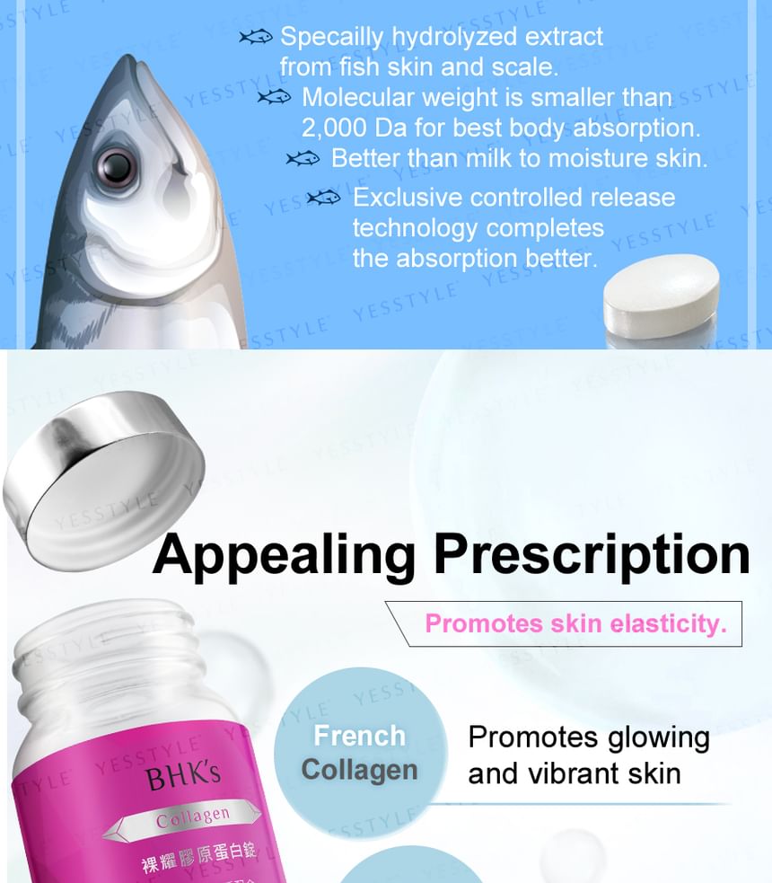 BHK's - Geavanceerde Collageen Plus Tabletten