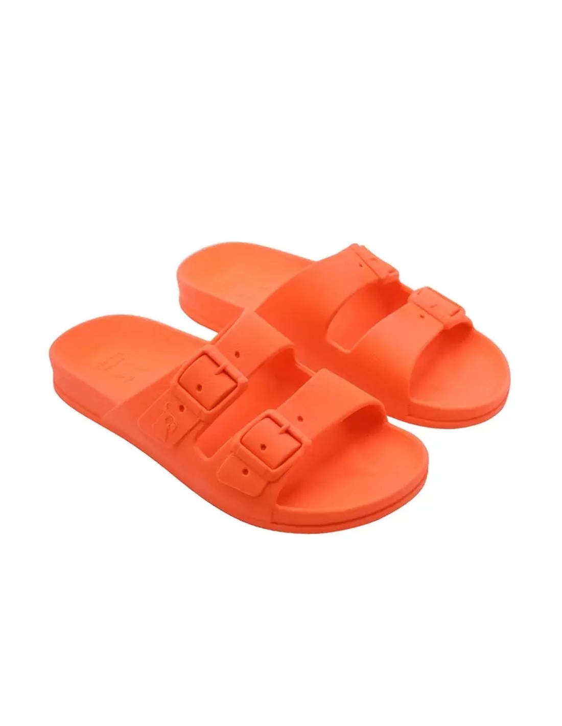 cacatoes Claquettes Femme Bahia Women Orange Fluo