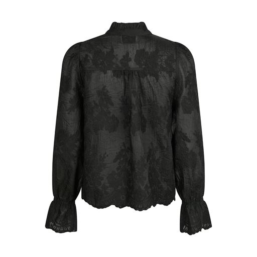 Neo Noir Amara Big Embroidery Bluse