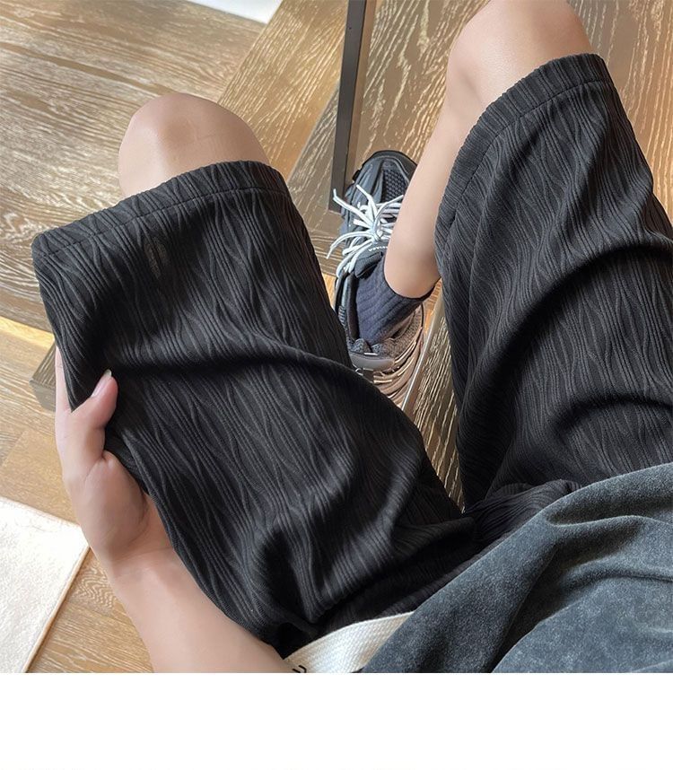 DuckleBeam - Effen shorts met trekkoord in de taille