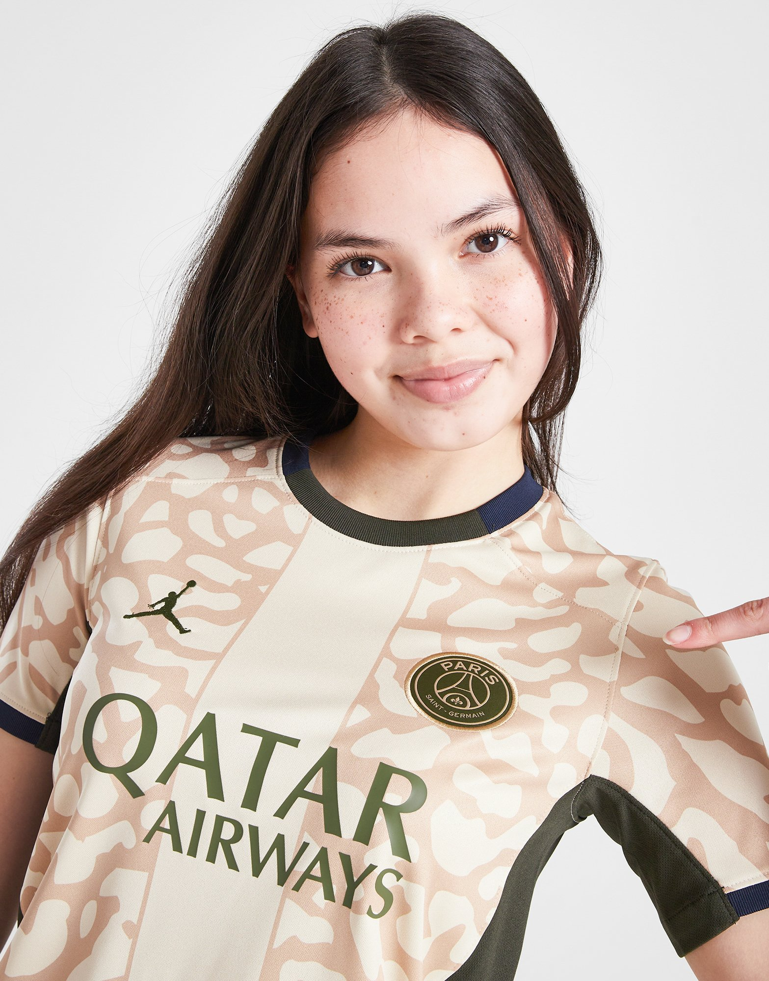Jordan 4ème Maillot Paris Saint-Germain 2023/24 Junior