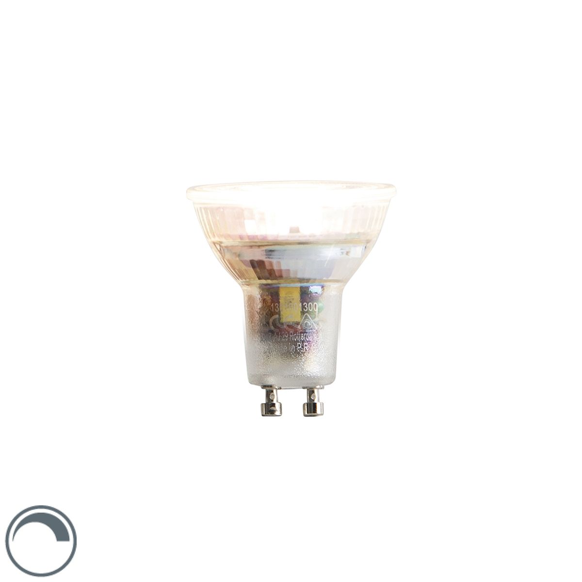 GU10 dimbaar in kelvin LED lamp 6W 400 lm 2200 - 3000K