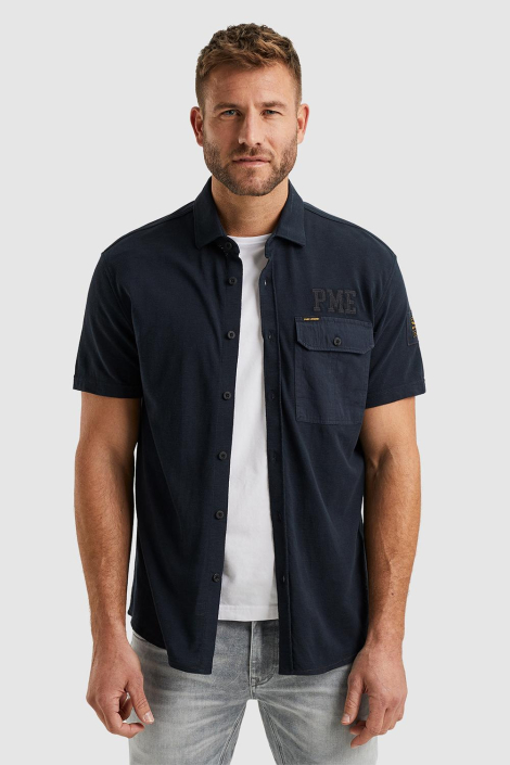 PME legend blauwe heren overhemd