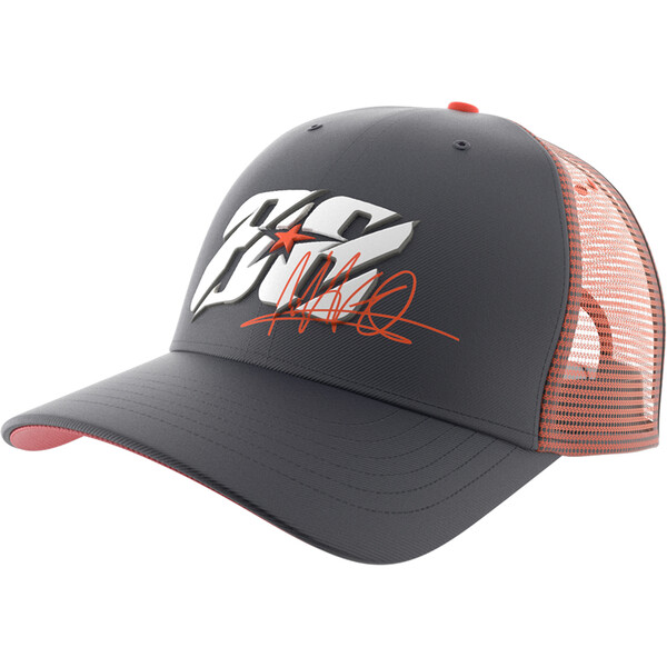 Ixon - Casquette Mesh Miguel Oliveira 22 Navy / Orange