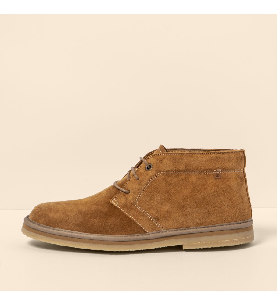 Sapatos de couro Naturalist N5950 Lumbier Marrom