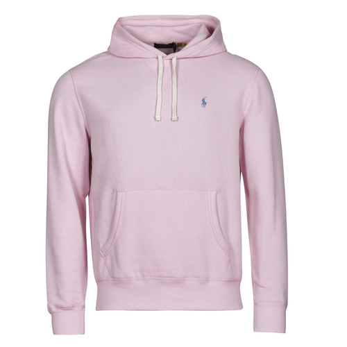 Polo Ralph Lauren - SWEAT A CAPUCHE MOLTONE EN COTON LOGO PONY PLAYER Rosa