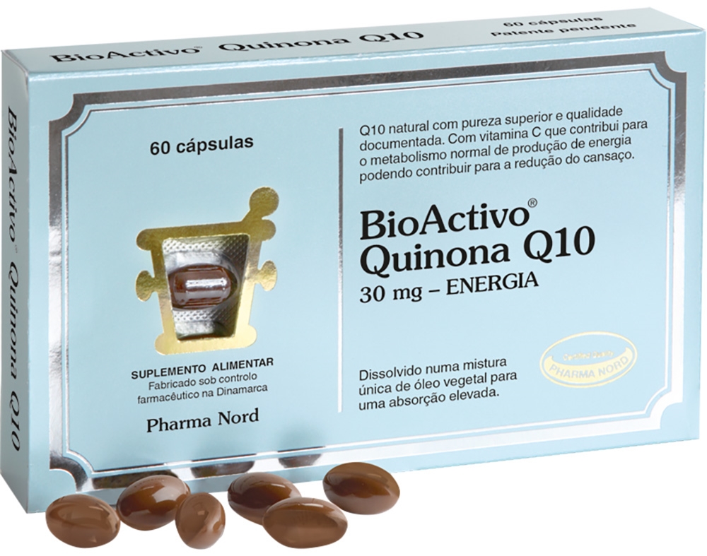 SUPLEMENTO BIOACTIVO Q10 QUINONA 30MG 60UN