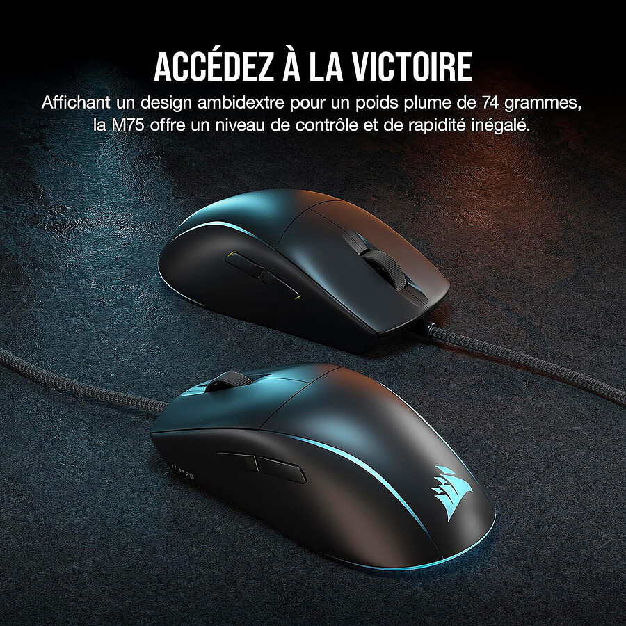 Corsair M75 - Noir