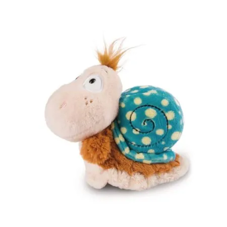 NICI Kuscheltier Schnecke blau