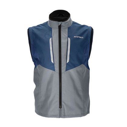 Veste enduro Acerbis X-DURO 2024 - Bleu / Orange