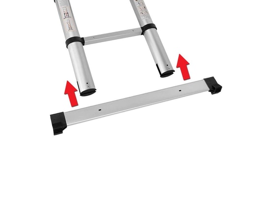 HERZBERG - Échelle telescopique de 4,40m hg5440-alu