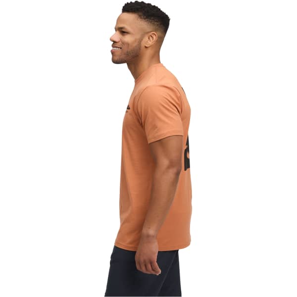 T-shirt escalade BLACK DIAMOND MOUNTAINSCAPE SS TEE MOAB BROWN