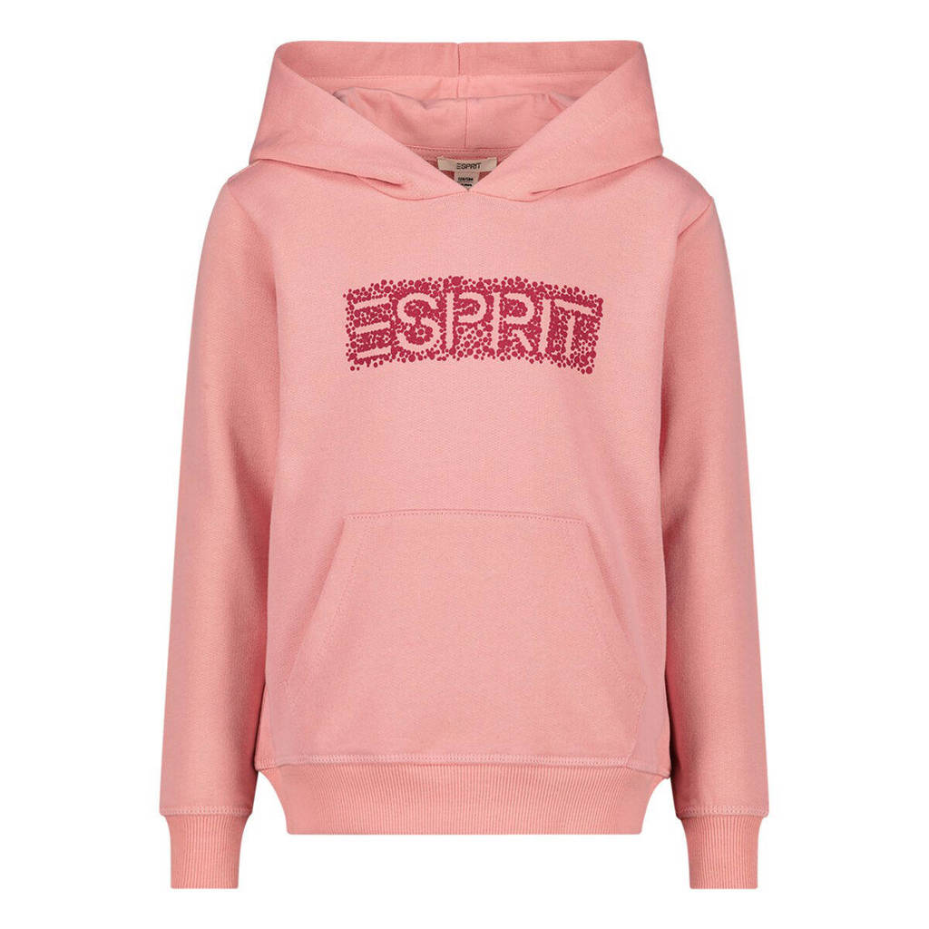 ESPRIT sweater met logo roze