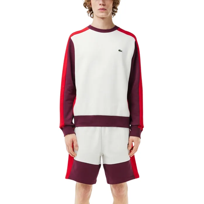 Lacoste Fleece Colorblock Sweater Heren