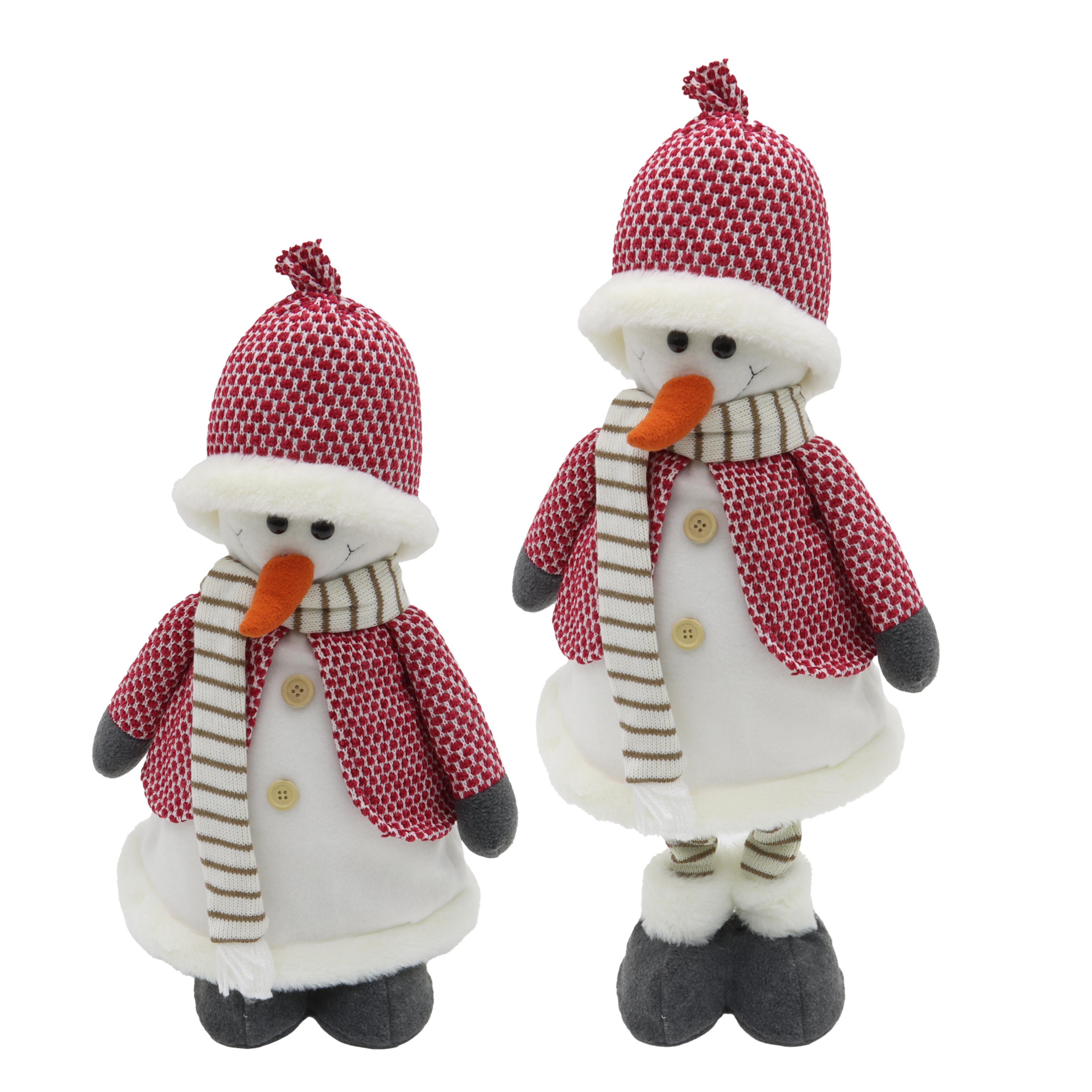 BONHOMME NEIGE EXTENSIBLE H.70CM