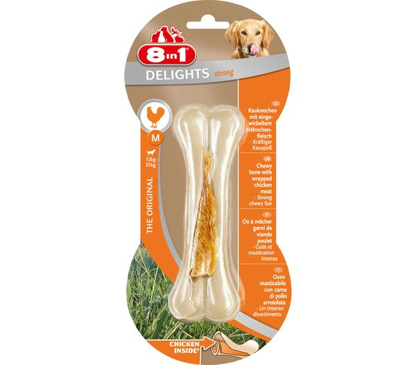 8in1 Hundesnack Delights Strong Kauknochen