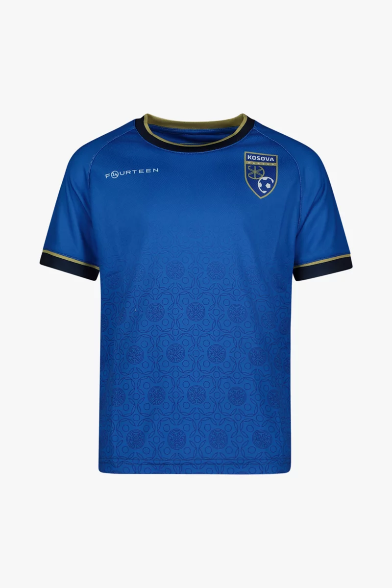 Fourteen Kosovo Home Replica Kinder Fussballset