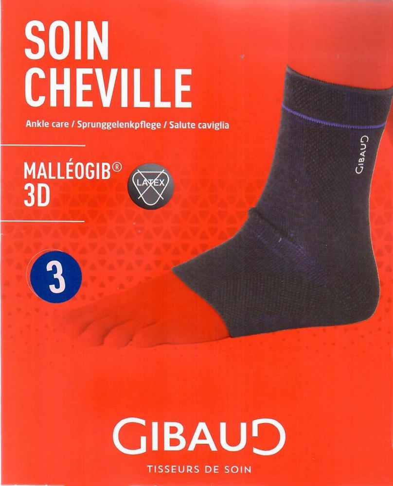 Gibaud Malleogib 3D Sprunggelenkbandage Gr4 26-29cm 1 Stk