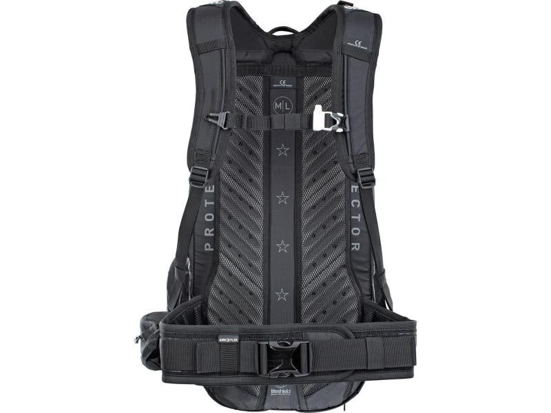 evoc Rucksack FR Trail E-Ride 20 l, Schwarz Protector-Rucksack für E-Bikes
