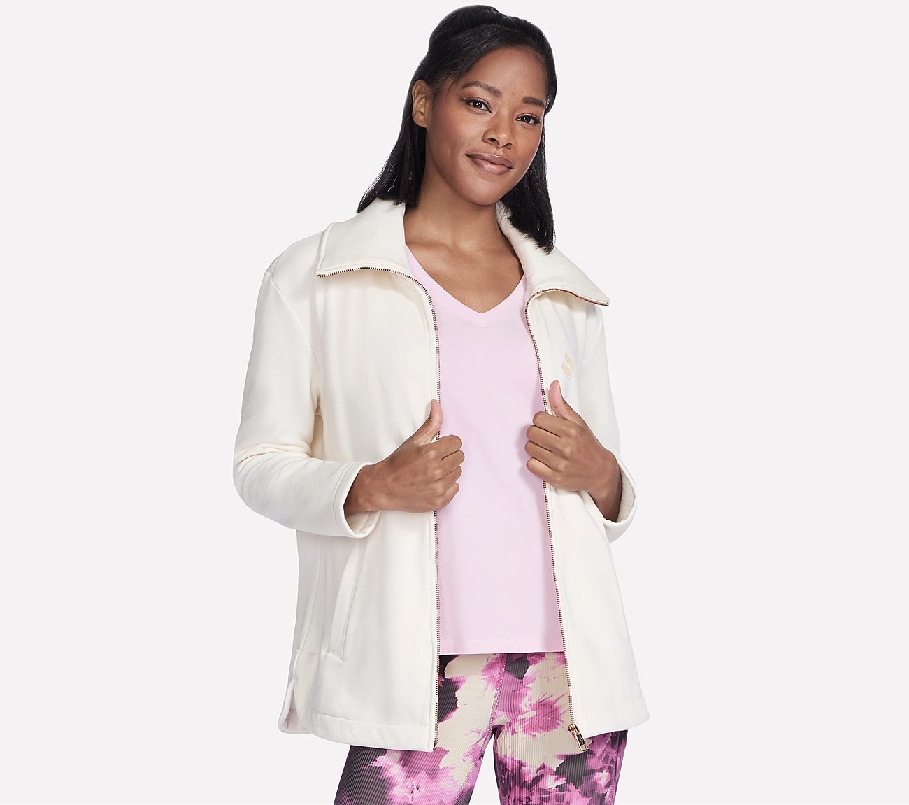 Skechers Trainingsjacke »GOSNUGGLE TUNIC FZ JACKET«