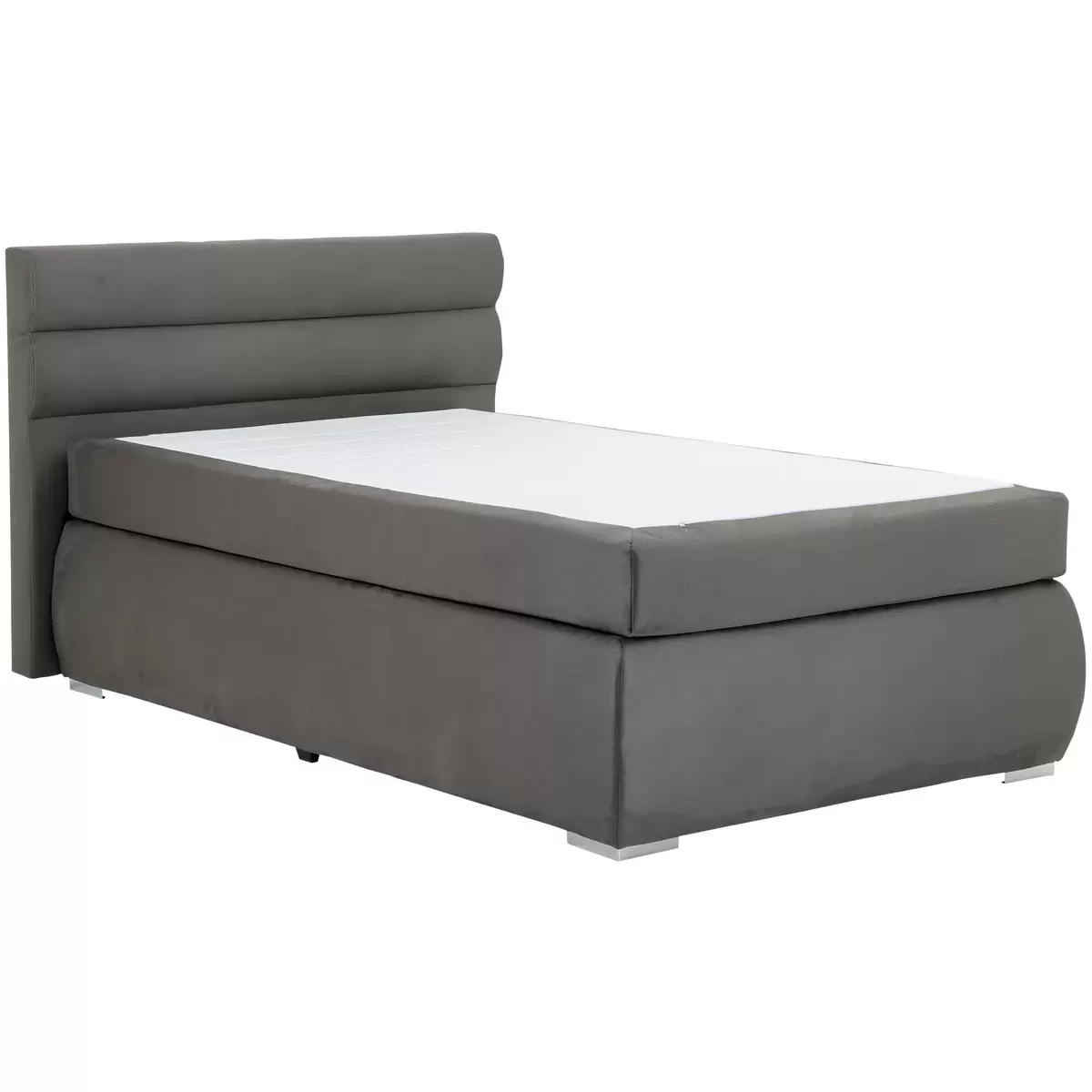 Boxspringbett Gala 120x200 Anthrazit