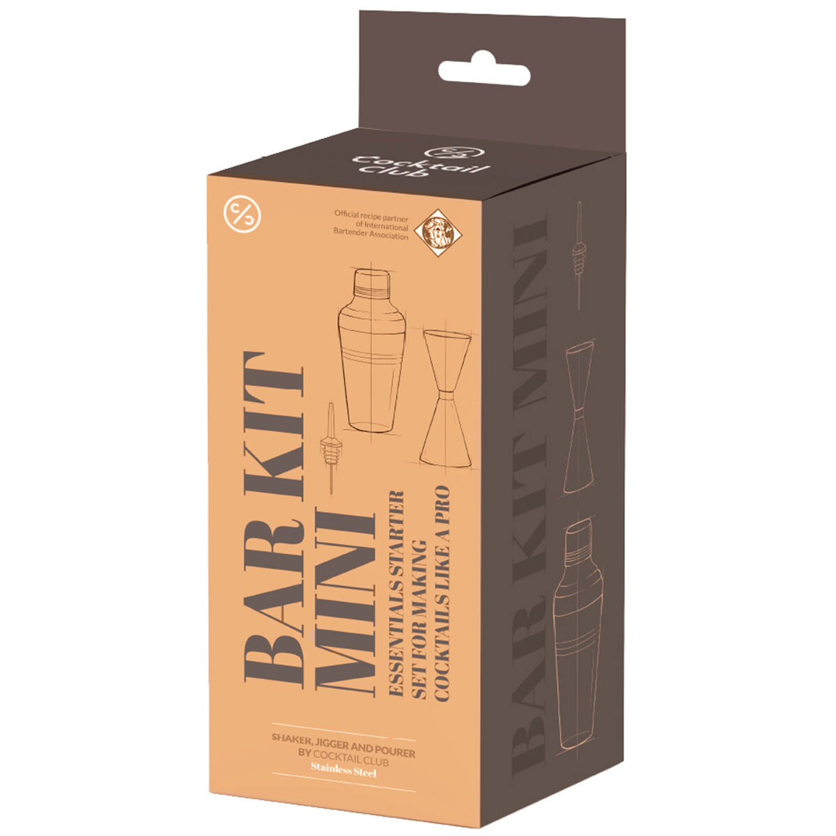 Cocktail Club Barkit mini, 3 deler