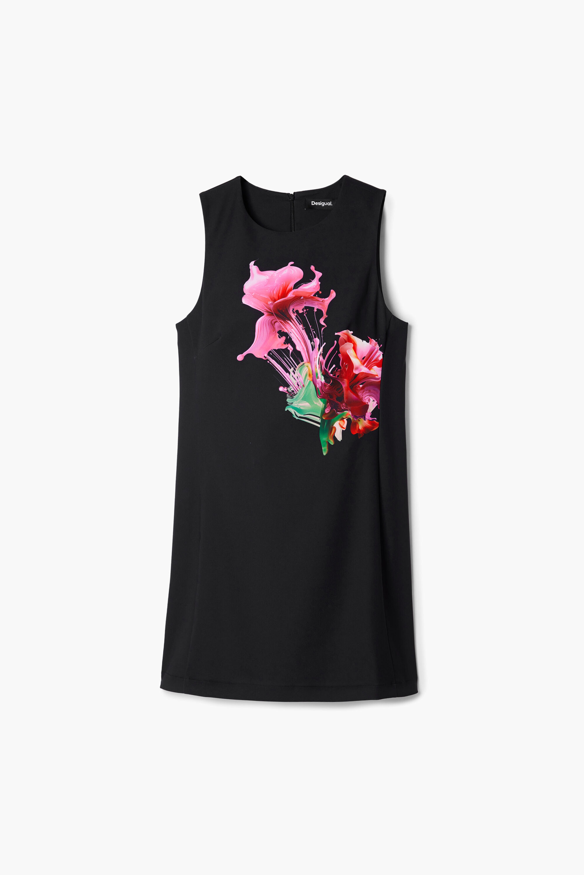 Vestido com estampa floral