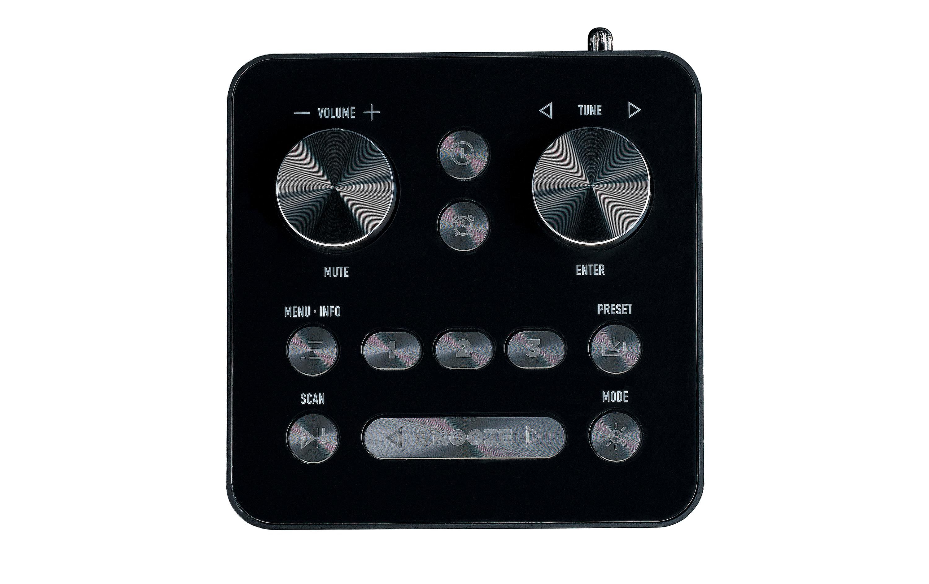 DAB+ Radio PDR-060WD Schwarz/Weiss<br>DAB+-Radio mit Bluetooth und Akkubetrieb