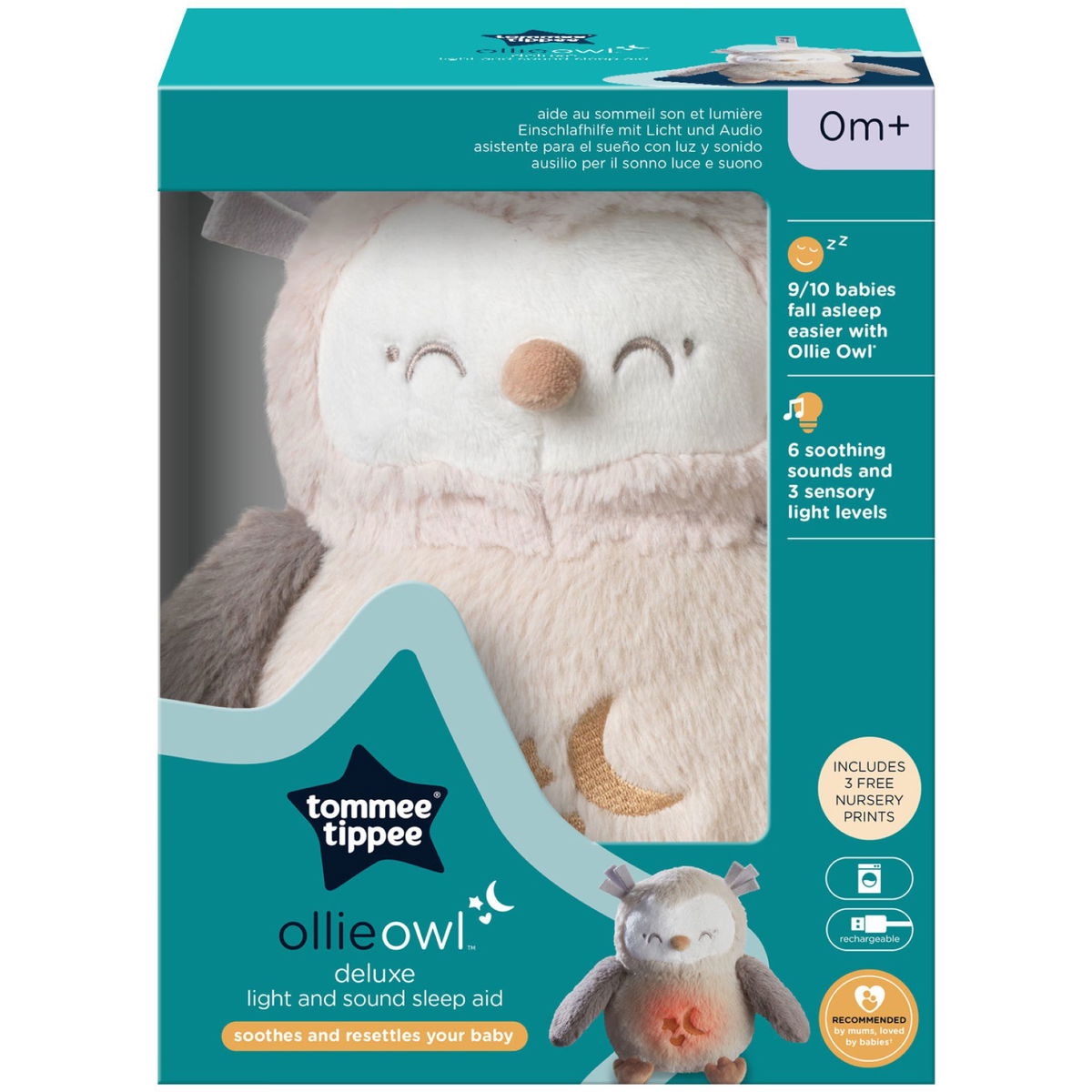 Tommee TippeeTommee Tippee   Deluxe Einschlafhilfe Ollie Eule