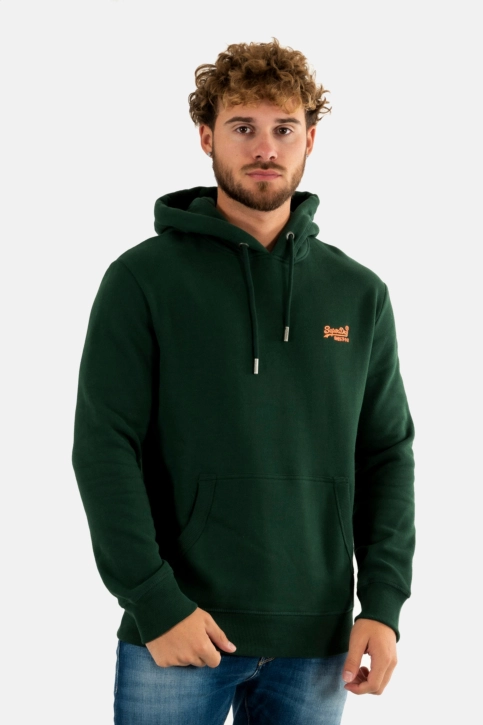 Sweat superdry essential logo 27e enamel green