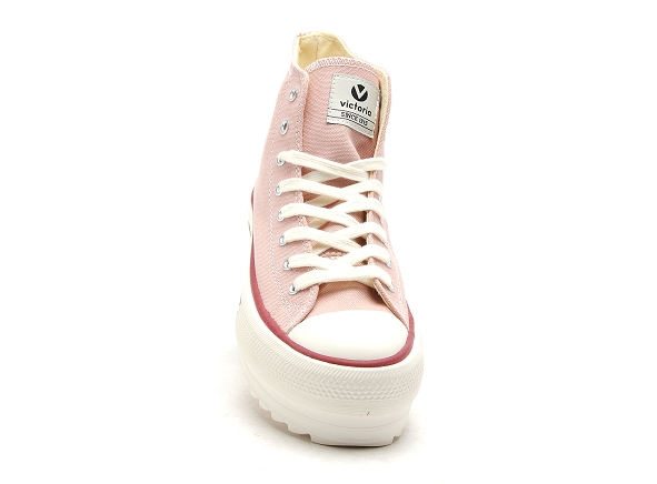 Victoria boots bottine femme tribu doble lona  1061121 rose