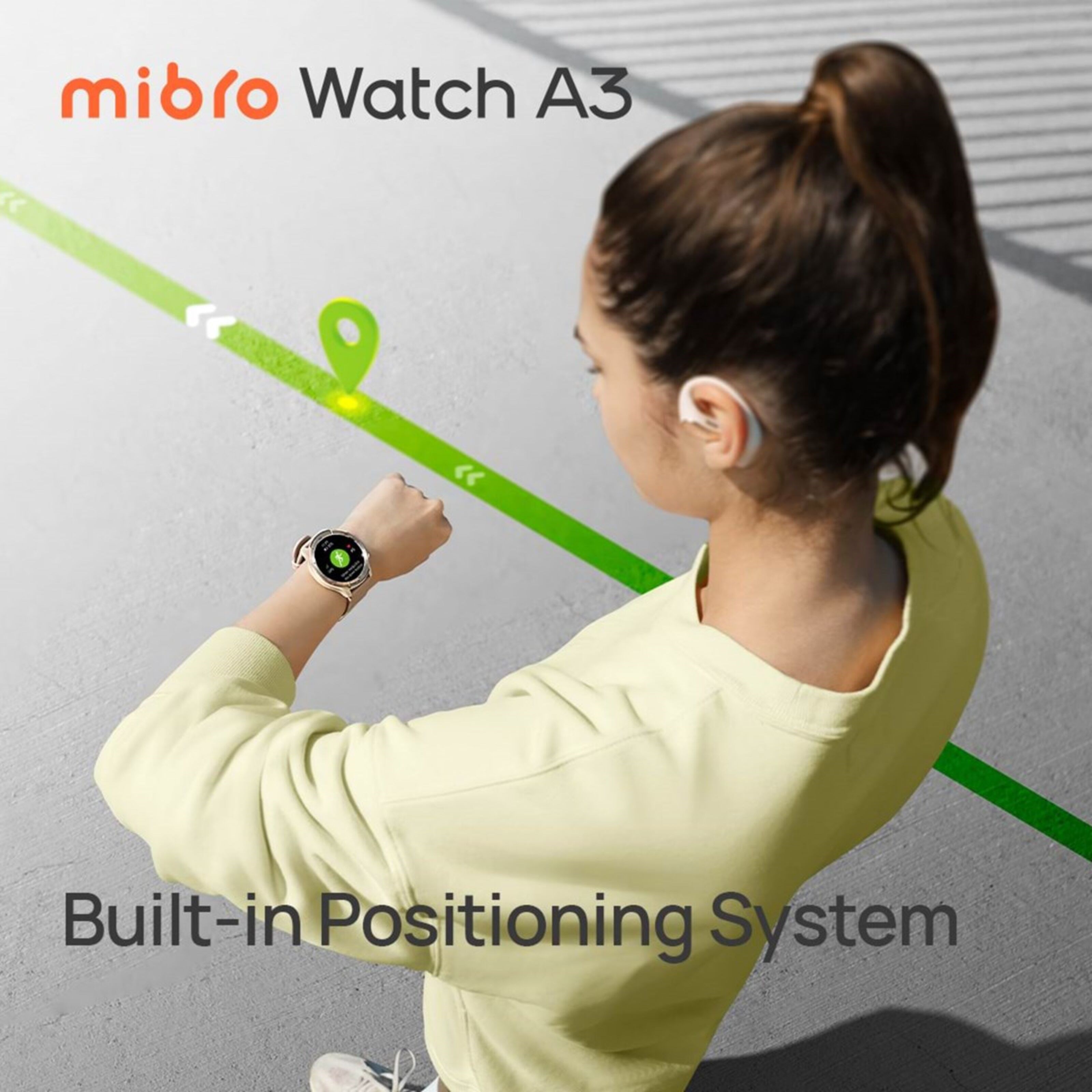 Mibro Watch A3 Smartklokke Mørk Grå